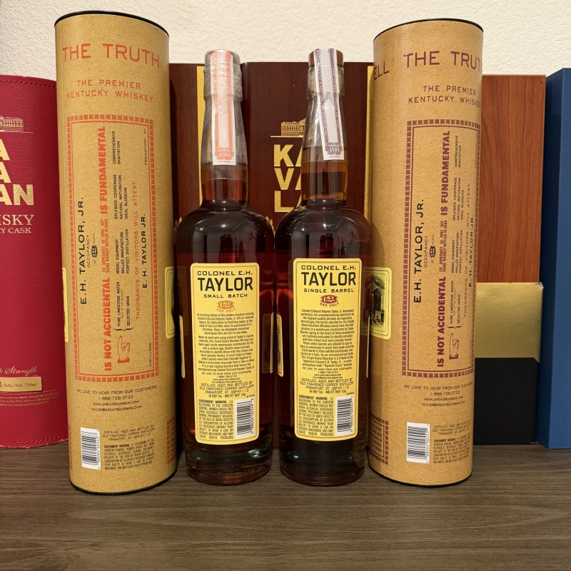 EH Tayor Small Batch & Single Barrel