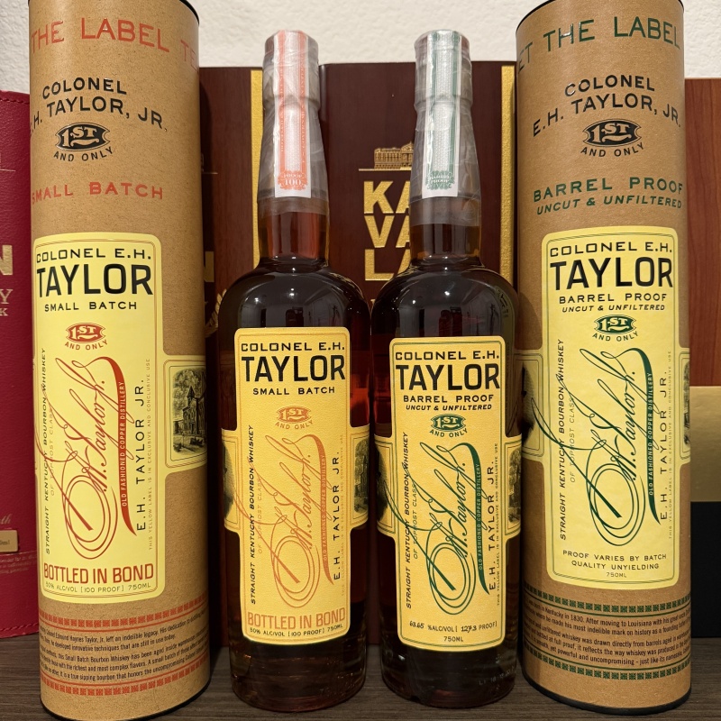 EH Taylor Barrel Proof and Small Batch