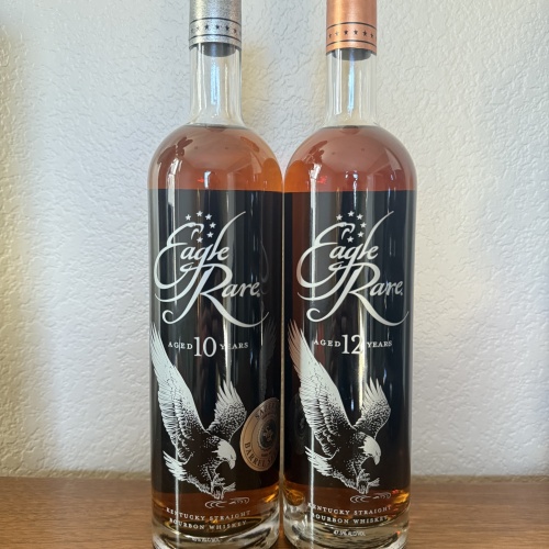 Eagle Rare 12 year and Eagle Rare 10 year (store pick)