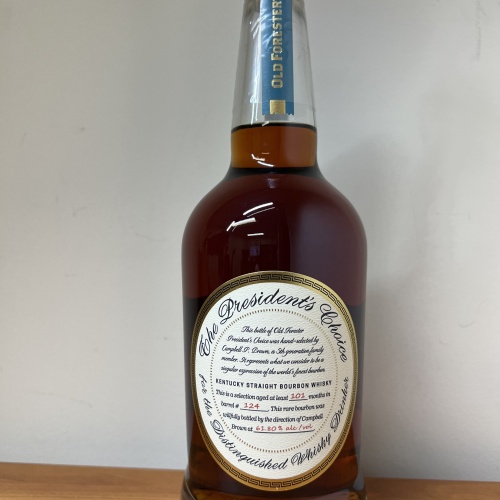 OFPC - Old Forester The President’s Choice Barrel #124 / 101 Months - 123.6 Proof / Presidents Bourbon