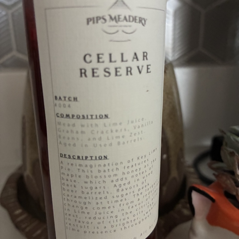 Pips - Cellar Reserve 004 - Free Shipping