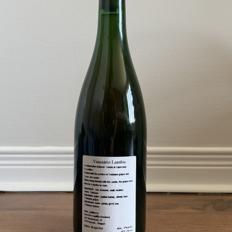 Cantillon Vin Santo 2020