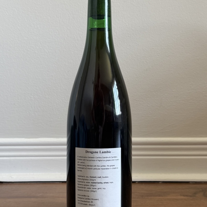Cantillon Drogone 2021