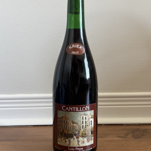 Cantillon Lou Pepe Kriek label 2017