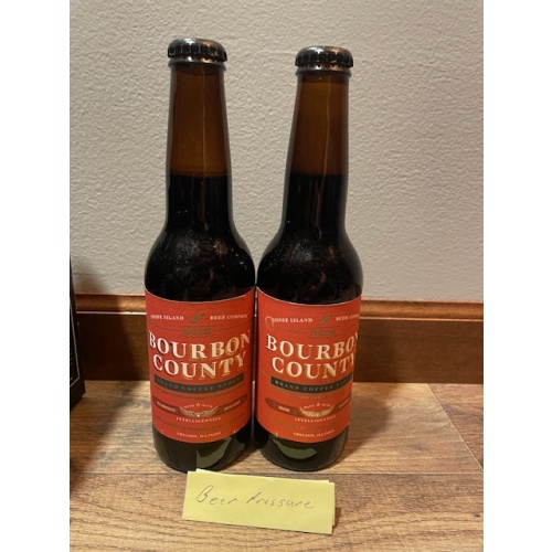 Goose Island Bourbon County Coffee 2013 and 2014