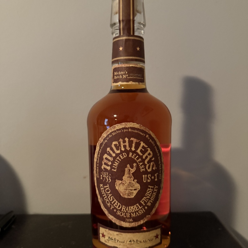 Michter's Toasted Barrel Finish Sour Mash (2025)