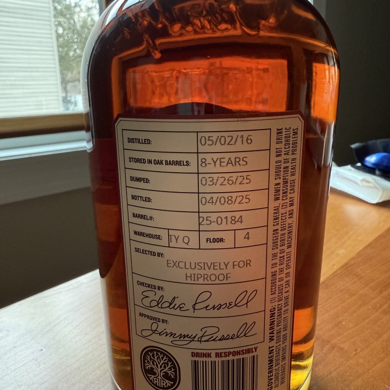 Russells Reserve Private Barrel Store Pick (2025)