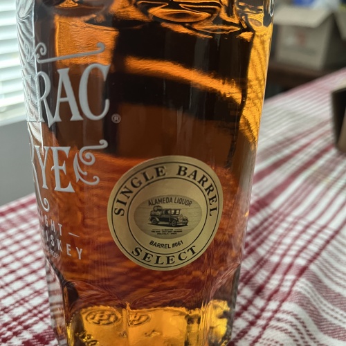 Sazerac rye store pick