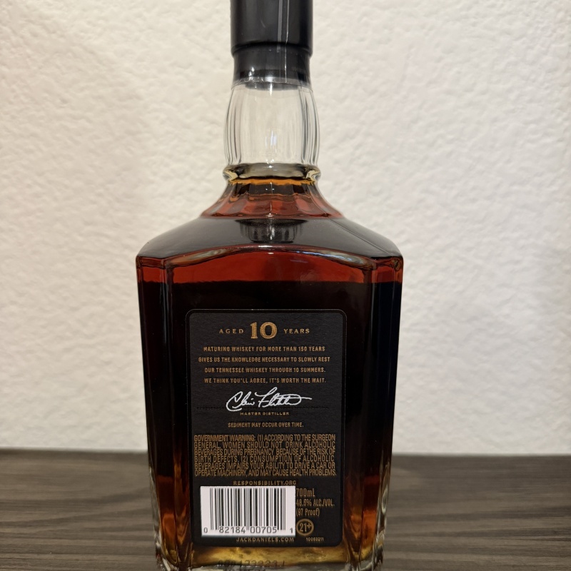 Jack Daniel's 10 years batch 3 (2024)