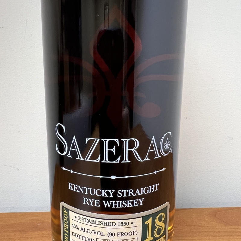 Sazerac 18yr Rye Whiskey 2025 - 90 Proof / Saz18 - Saz 18 Year