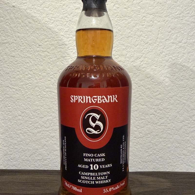 Springbank Sherry Series (10 years)  - Fino