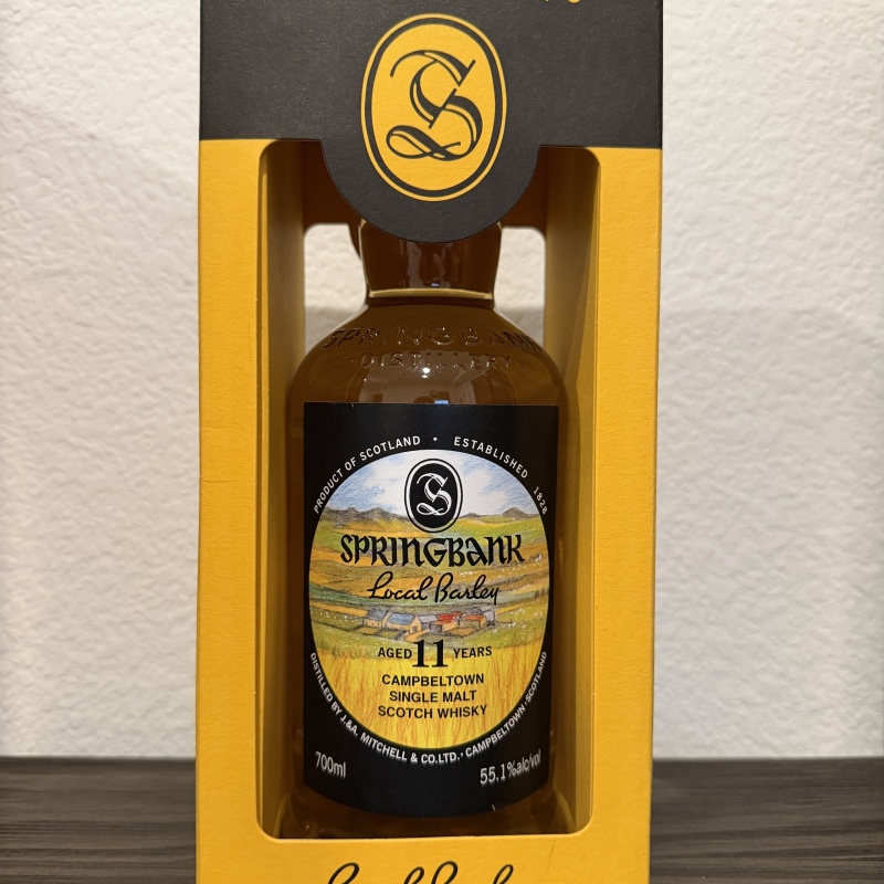 2022 Springbank Local Barley 11 years