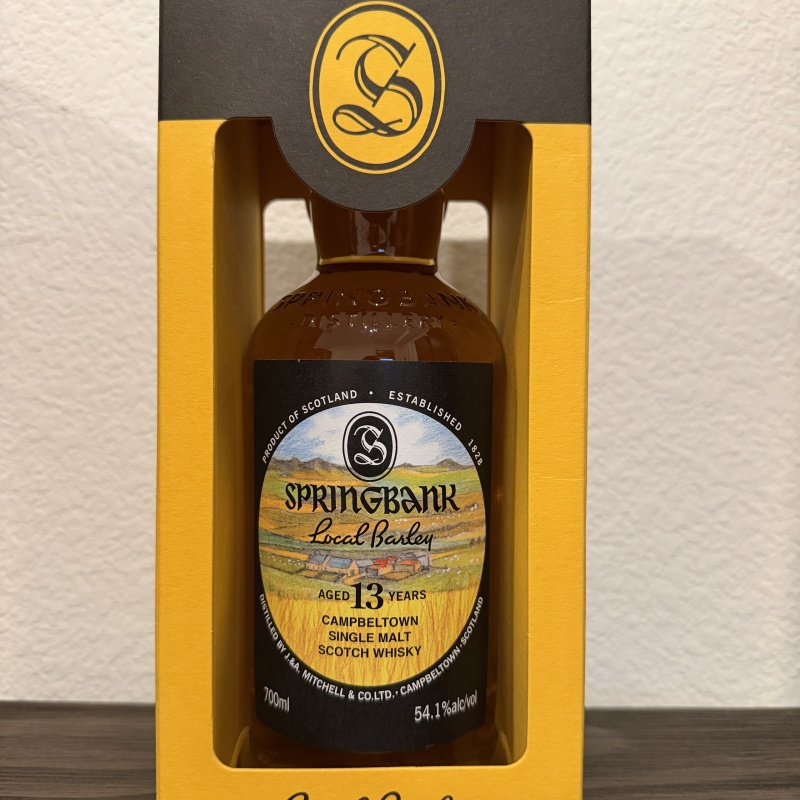 2023 Springbank Local Barley 13 years