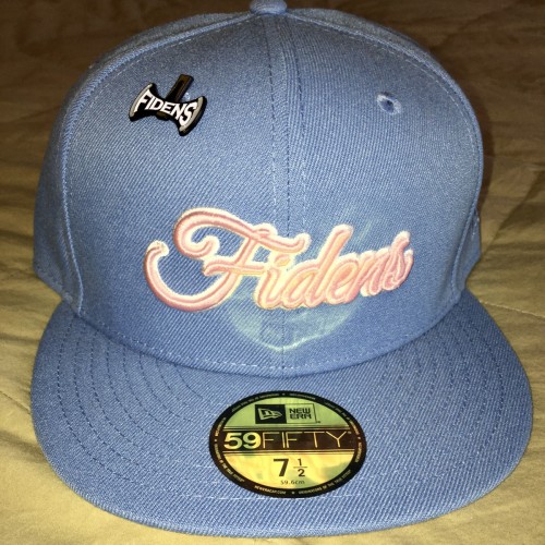 Fidens x Capsule Blue New Era Fitted Hat Sz 7.5