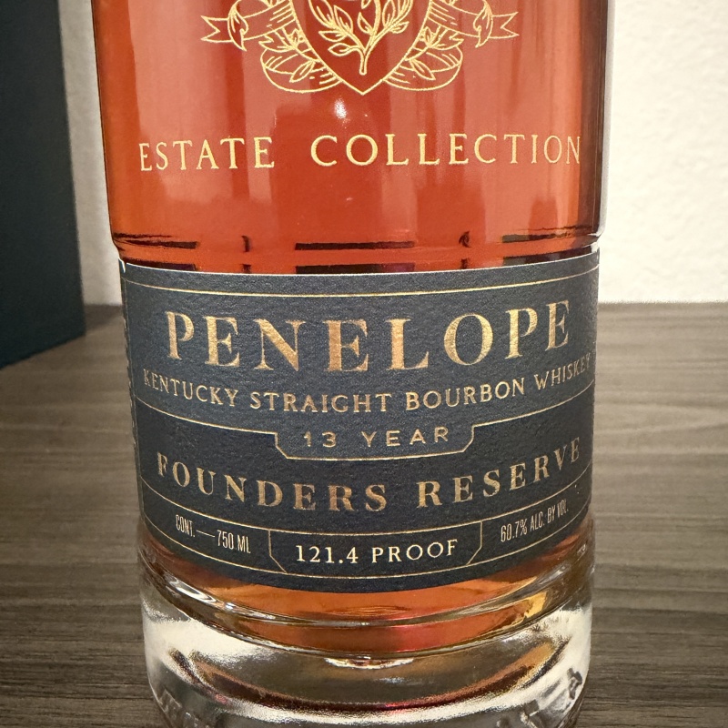 Penelope Estate Collection Founder's Reserve 13 Years