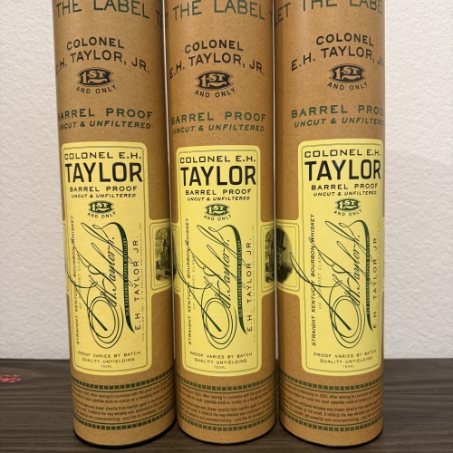 EH Taylor Barrel Proof 2025 (all 3 batches/bottles)
