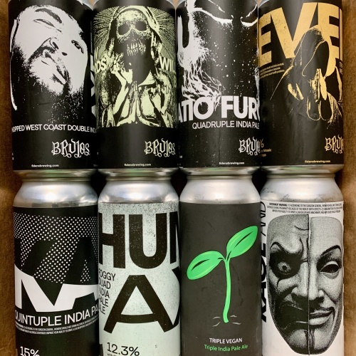 Fidens 8pk Hollow Words Will Burn, Ratio Furoris, Sevens, Nan’s Axe, Humble Axe, Triple Vegan, KASC, Rage And Reason