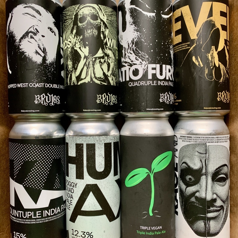 Fidens 8pk Hollow Words Will Burn, Ratio Furoris, Sevens, Nan’s Axe, Humble Axe, Triple Vegan, KASC, Rage And Reason