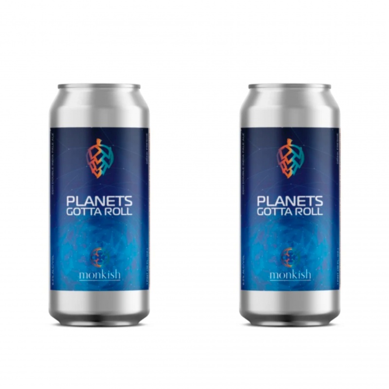 Monkish - Planets Gotta Roll (2 cans)