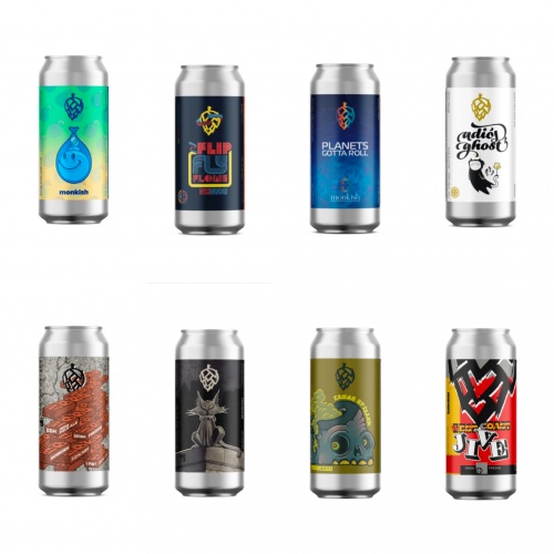 Monkish - Mixed 8 Pack