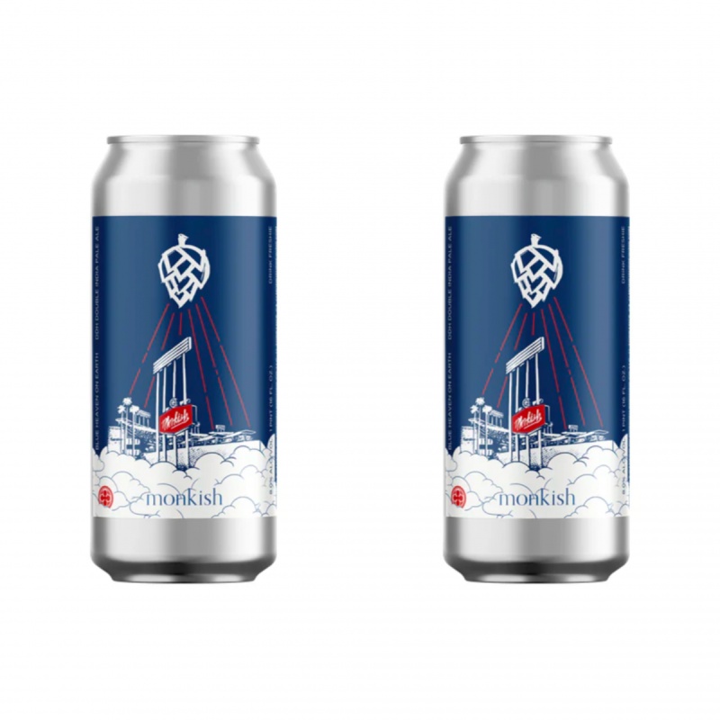 Monkish - Blue Heaven on Earth (2 cans)