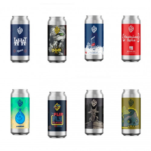 Monkish - Mixed 8 Pack