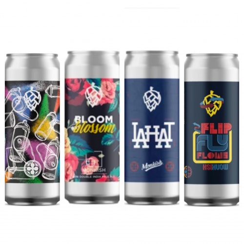 Monkish - Mixed 4 Pack