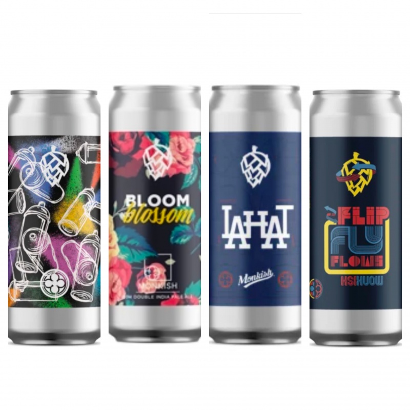 Monkish - Mixed 4 Pack