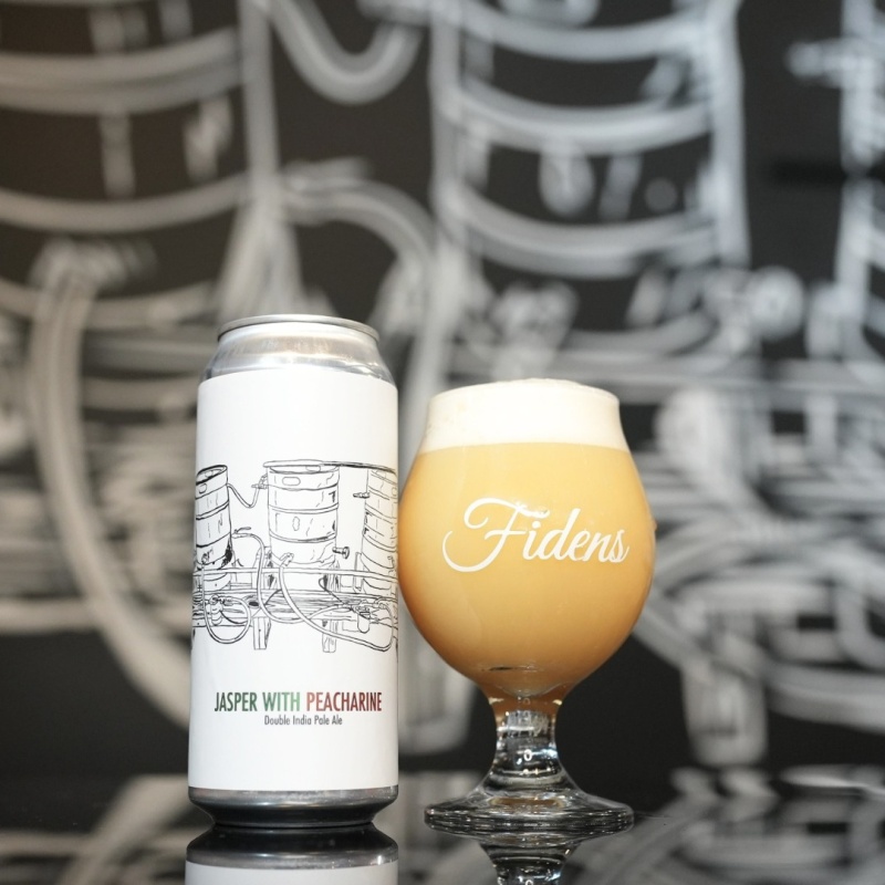 Fidens - Jasper w/ Peacharine DIPA 7.8% - UT 4.49! *Free Shipping Offers*