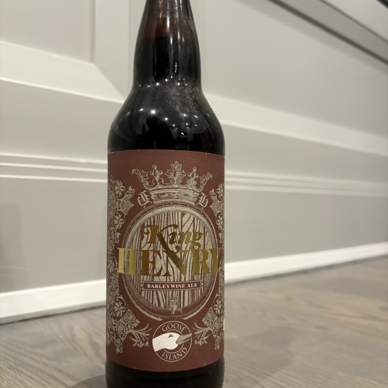 Goose Island King Henry (2011) - Aged in Pappy Van Winkle 23 Barrels that previously held 2010 Bourbon County Rare