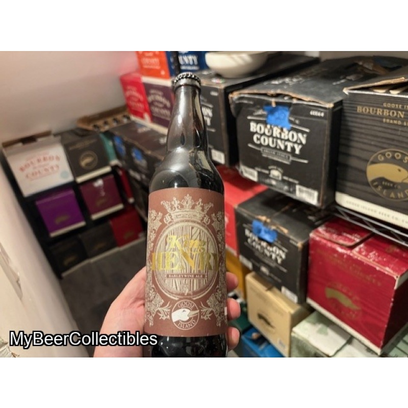 Goose Island King Henry (2011) - Aged in Pappy Van Winkle 23 Barrels that previously held 2010 Bourbon County Rare