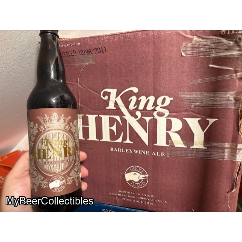 Goose Island King Henry (2011) - Aged in Pappy Van Winkle 23 Barrels that previously held 2010 Bourbon County Rare