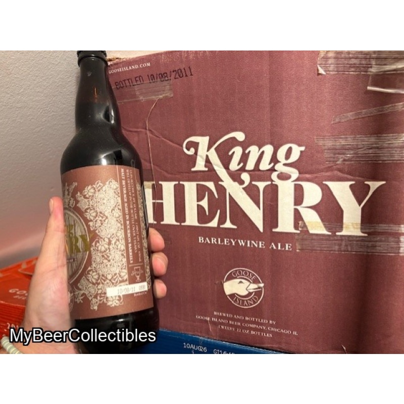 Goose Island King Henry (2011) - Aged in Pappy Van Winkle 23 Barrels that previously held 2010 Bourbon County Rare