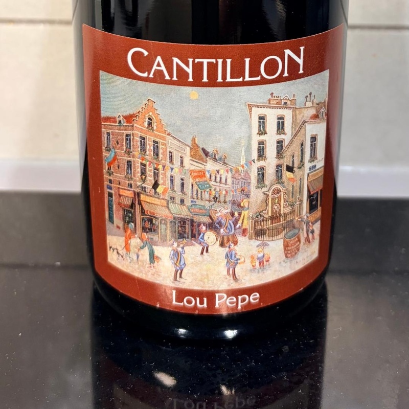 1 bottle (75cl) of CANTILLON Lou Pepe Kriek 2023 sticker
