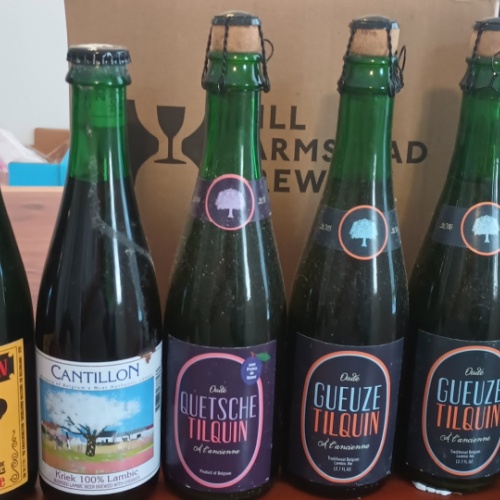 Bulk Lambic package 375ml Cantillon, 3F, Tilquin $3/btl