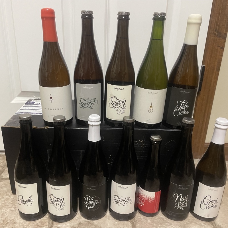 Side Project 12 Bottles Saisons and Ales