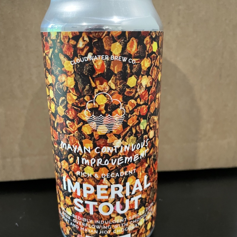 Mayan Continuous Improvement Imperial Stout - Cloudwater Brew Co.