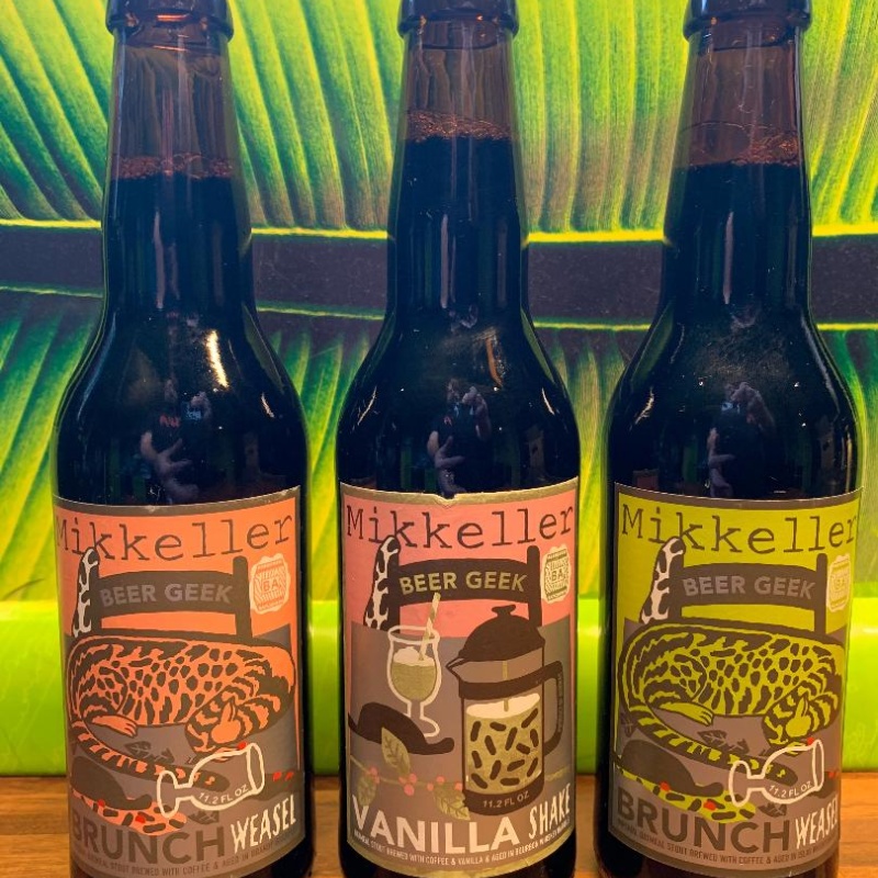 Mikkeller Beergeek BA 3x Vintage bottles set (12oz/bottle)