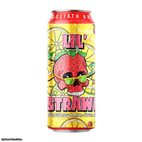 Toppling Goliath x Drekker Brewing - Lil' Strawb - Sour 16oz Can