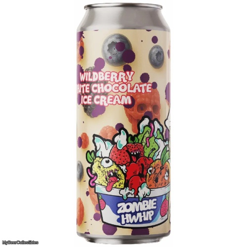Beer Zombies - Zombie HWhip: Wildberry White Chocolate Ice Cream