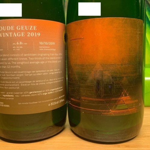 1 bottle (375ml) of  3 Fonteinen -  3F Oude Geuze Vintage 2019 - Nightlights collector