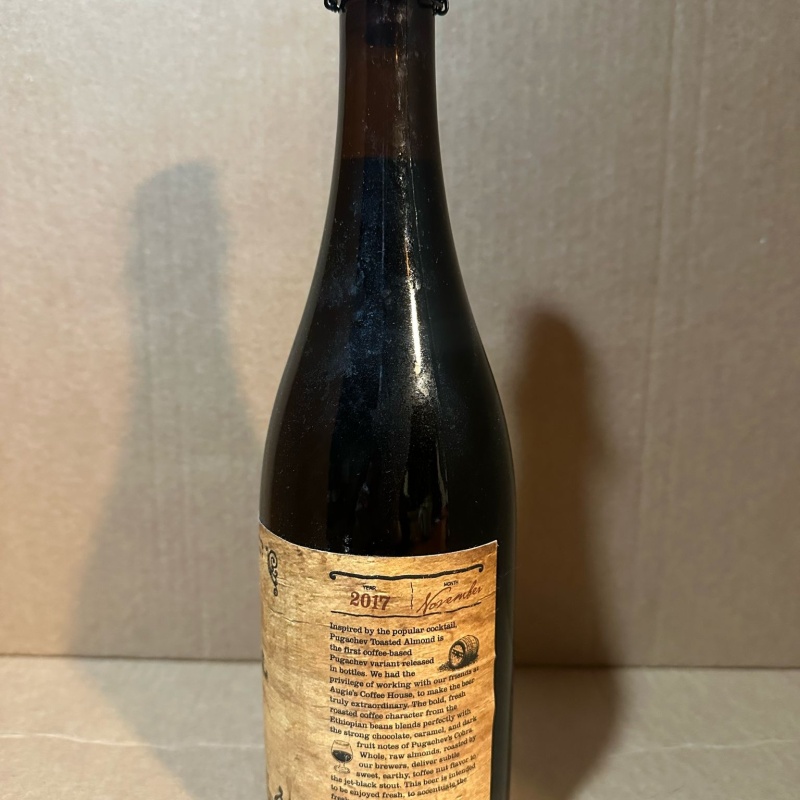 Pugachev Toasted Almond Imperial Stout