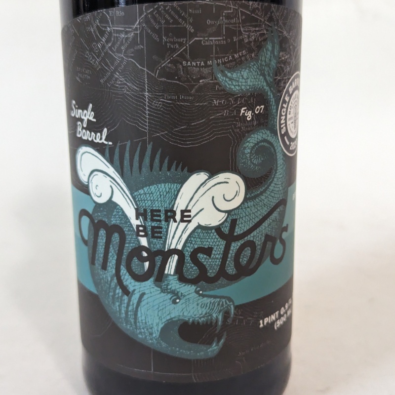 Cerebral X Bottle Logic  Here Be Monsters single barrel Blantons Bourbon Barrell Aged