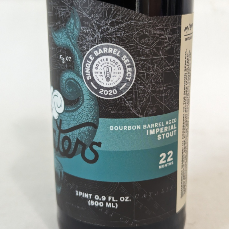 Cerebral X Bottle Logic  Here Be Monsters single barrel Blantons Bourbon Barrell Aged