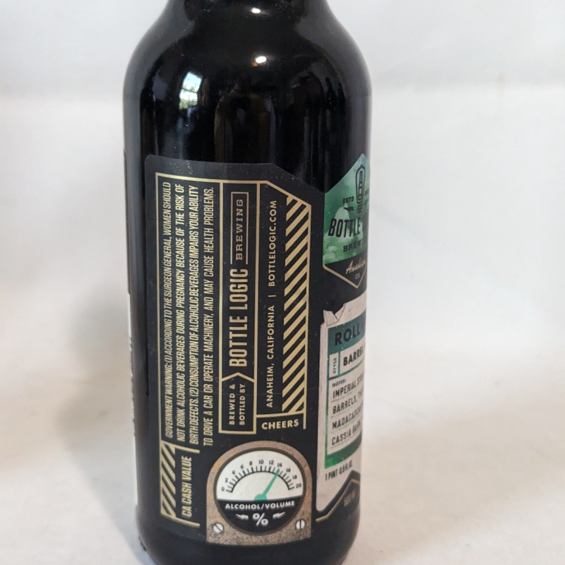 Bottle Logic 2020 Roll For initiative Barrel Aged Stout 1 Bottle