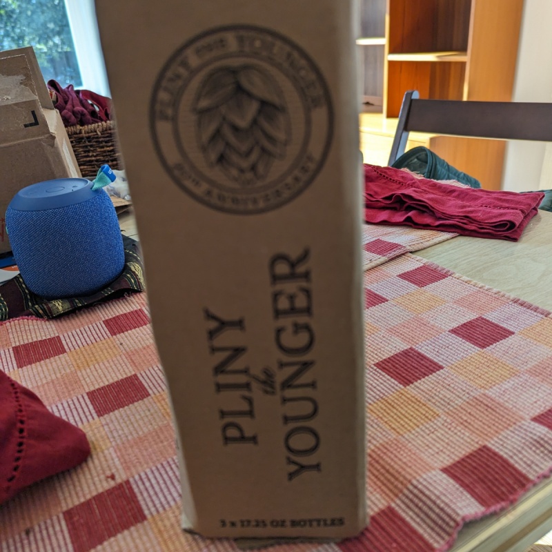 PLINY THE YOUNGER 3-PACK PACKAGING Triple IPA Russian River Brewing Co.