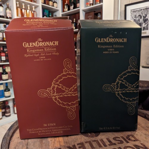 Glendronach Kingsman Editions 1989 & 1991 Single Malt