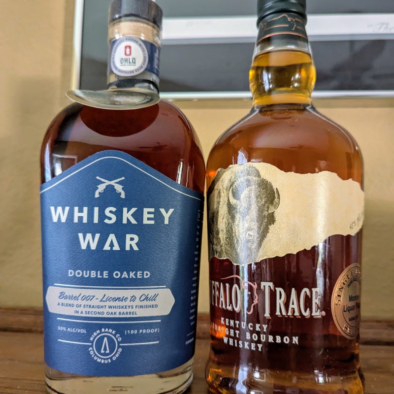 Whiskey War D.O. BARREL 007, plus Buffalo Trace pick!