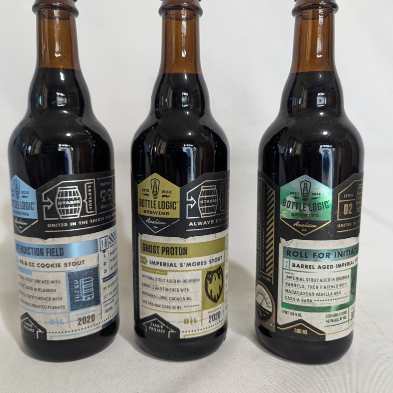 Bottle Logic 2020 Interdiction cc cookie, roll initiative, ghost proton lot of 3 for UlisesRoman Bottle