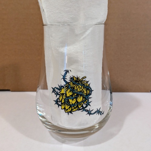 2024 FIDENS KEEFER HOP (YELLOW) ANNIVERSARY GLASS